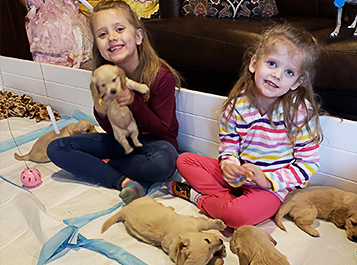 Kids with Puppies Kids with Puppies